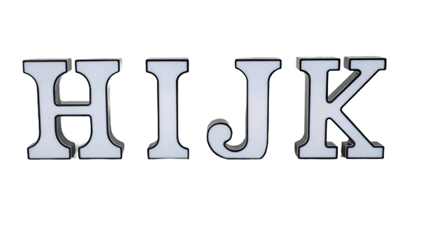 26个字母灯-字母灯3